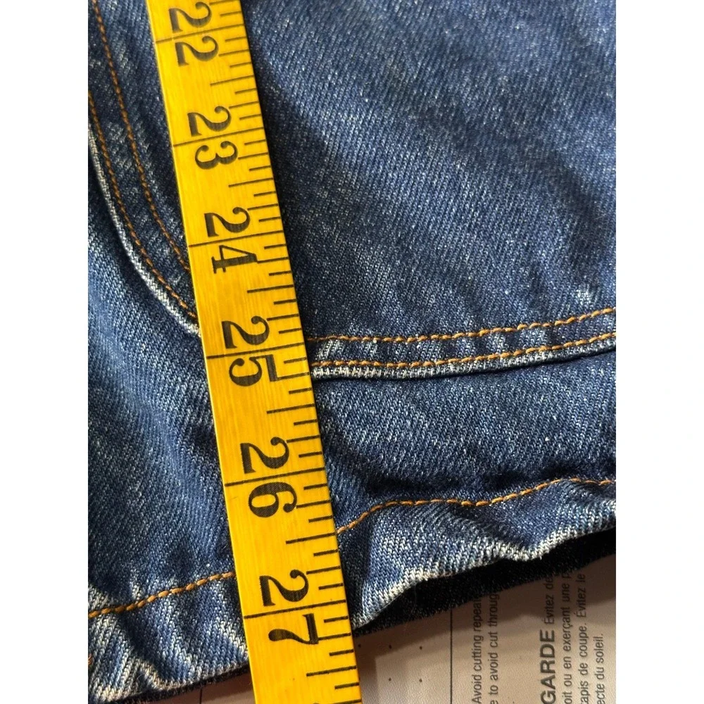 Vintage Ralph Lauren Denim Chore Jacket Corduroy Collar Mens Size M Western - Picture 7 of 13